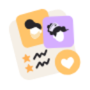 Grafisches Icon zur Veranschaulichung der Community und des persönlichen Austauschs während der PDL-Weiterbildung.